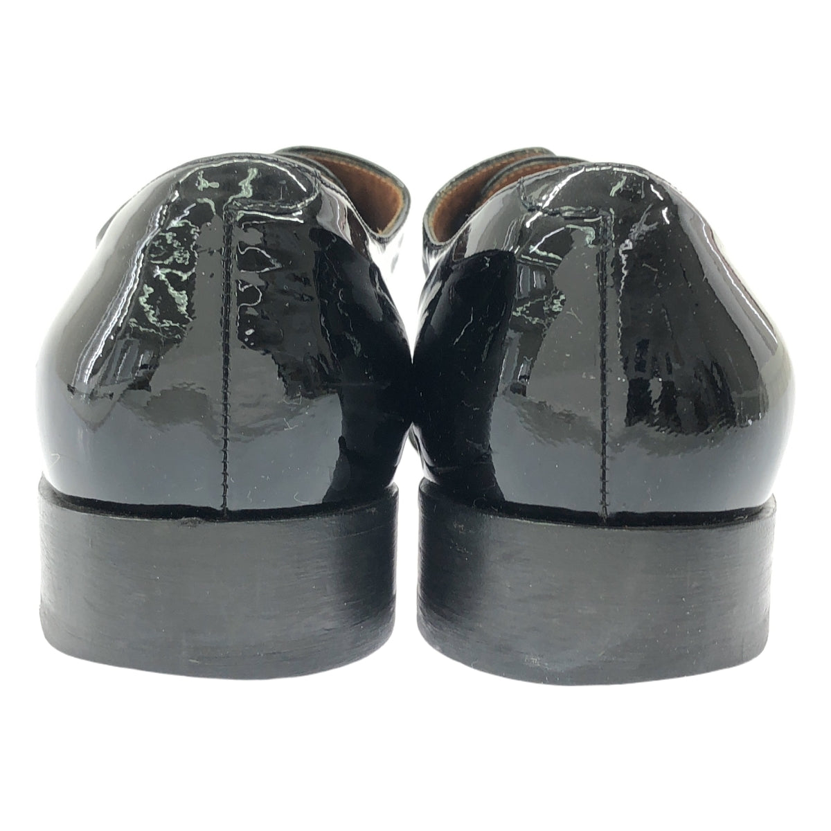 CELINE / セリーヌ | フィービー期 パテントレザー レースアップシューズ | 37 | ブラック | レディース