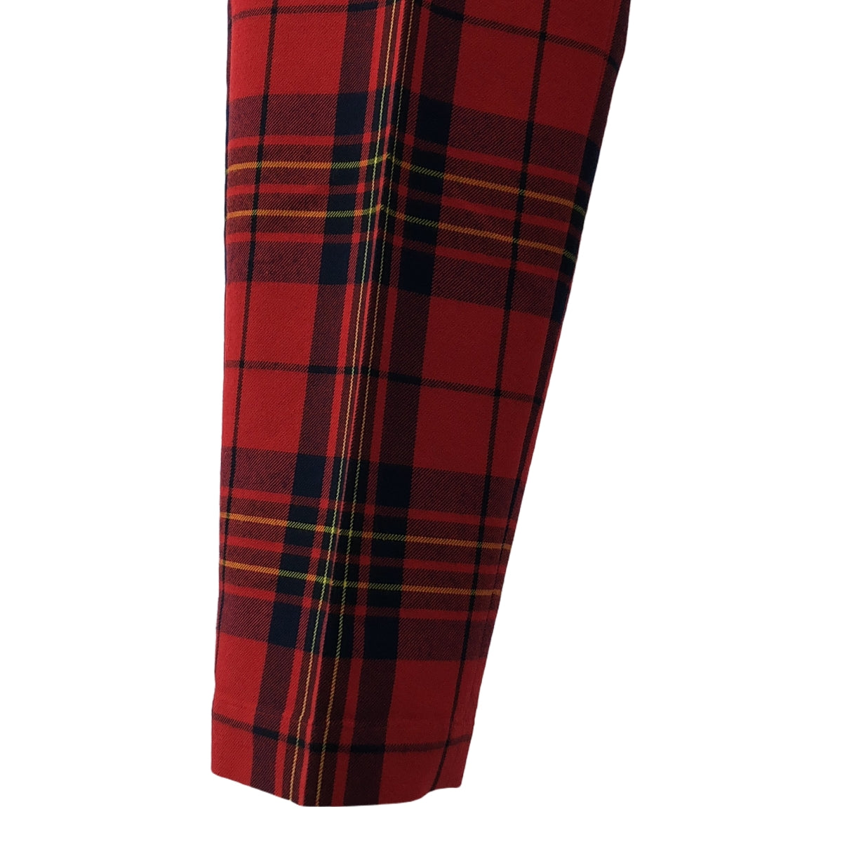 COMME des GARCONS | 經編布料2012秋冬 |格子呢格紋褶襉長褲| SHOPBOP中號 |女性的
