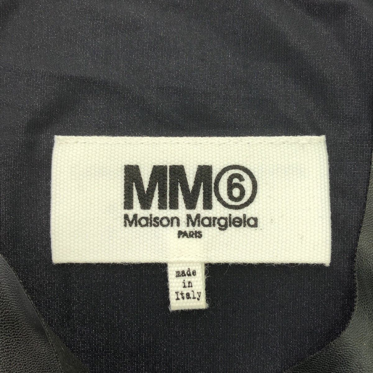 MM6 Maison Margiela | 2023AW | Faux leather stretch nylon cut and sew | S | Women's