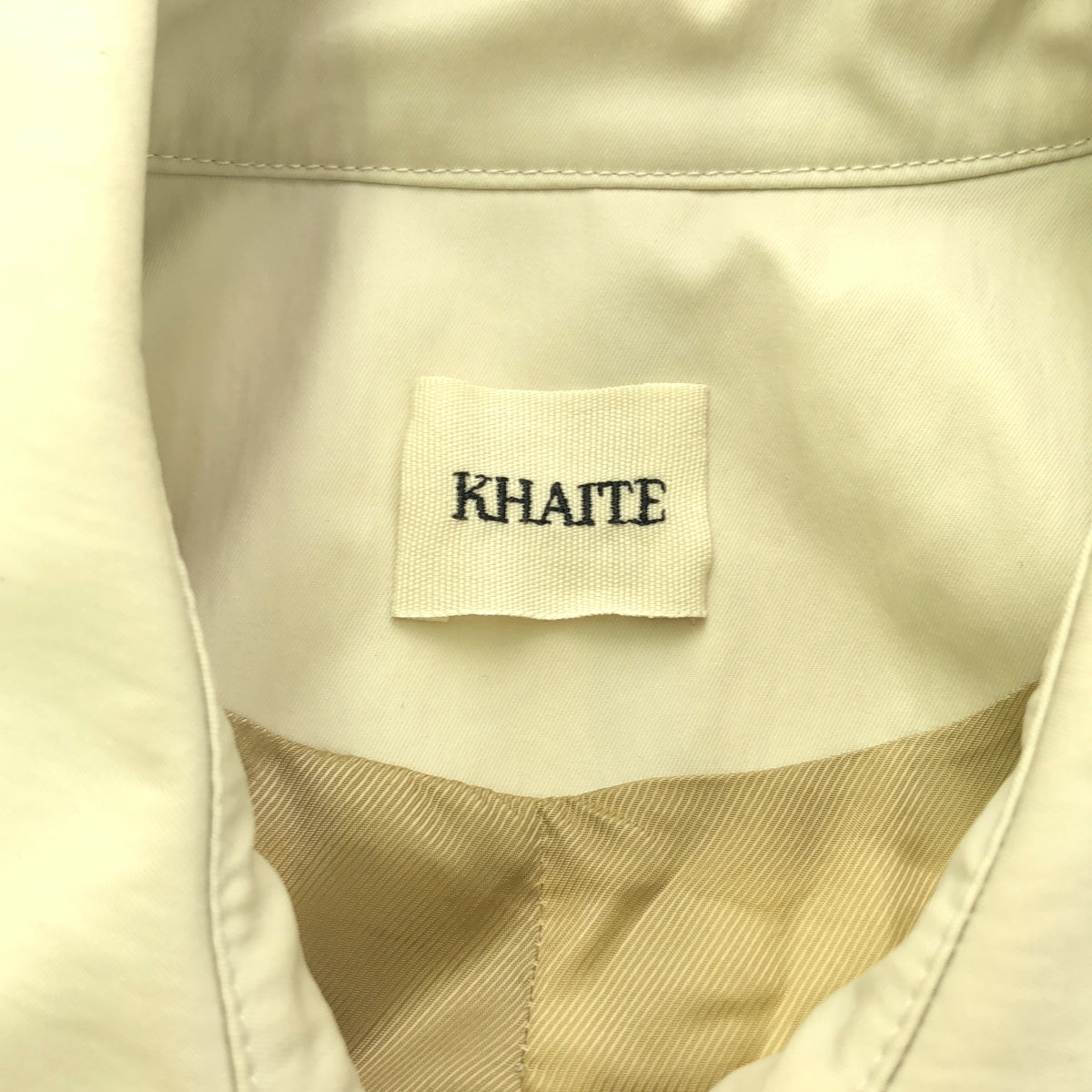 Khaite / ケイト | MINNIE COAT コットンナイロン ロング コート | 2 | レディース