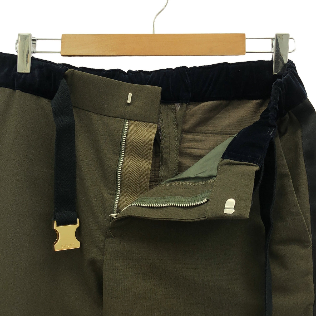 sacai / Sacai | 2021AW | Suiting Pants / Suiting Side Line Belted Pants | 1 | Men's