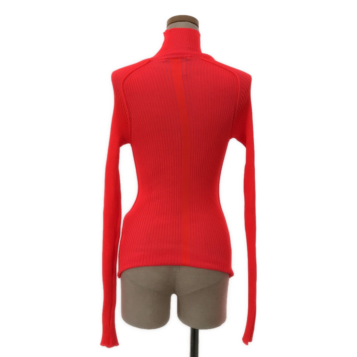 Acne Studios | Neon color high neck ribbed top | M |