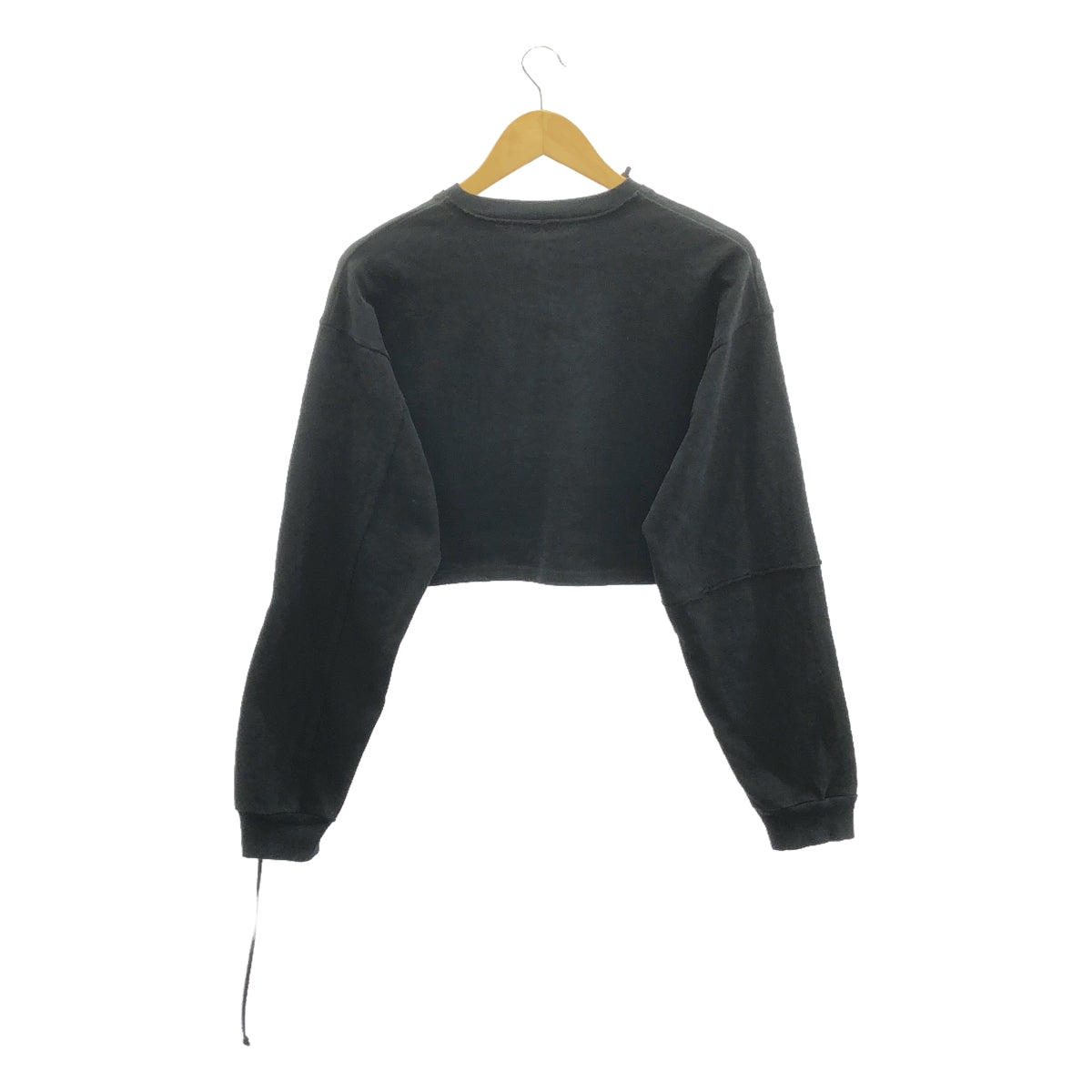 PRANK PROJECT / プランクプロジェクト | Lace-Up Short Top ショート トップス | F | ブラック | レディース
