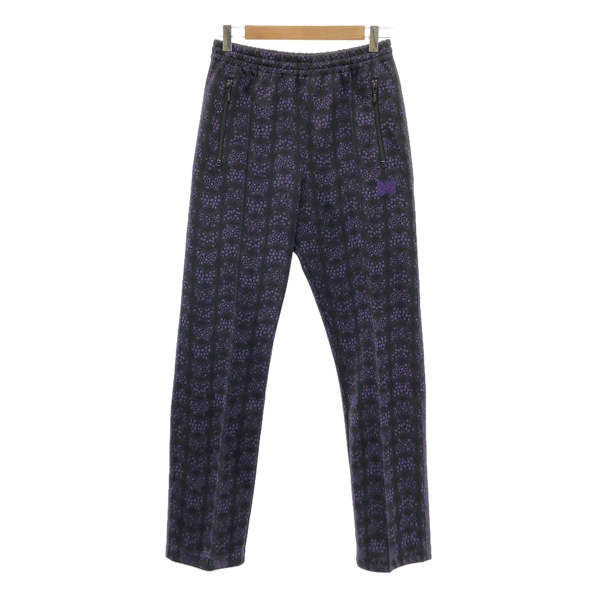 美品】 Needles / ニードルス | Track Pant - Poly Jq. / 総柄 ジャガード パピヨン ドローストリング – KLD