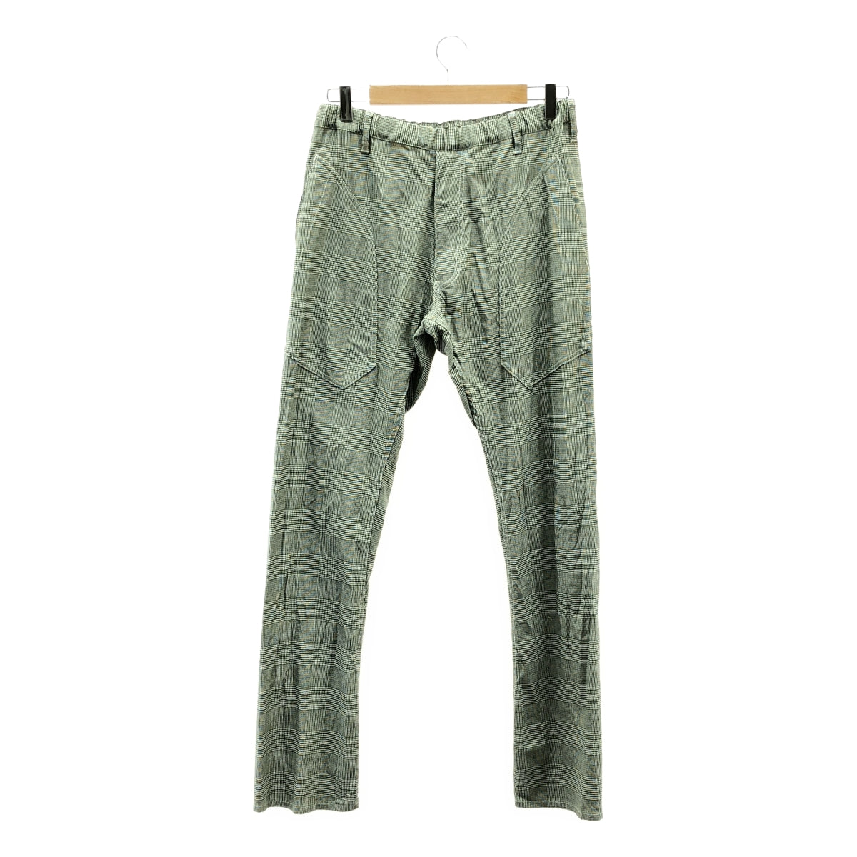 【美品】  sulvam / サルバム | 2024SS | グレンチェック イージー スリムパンツ | S | マルチカラー | メンズ