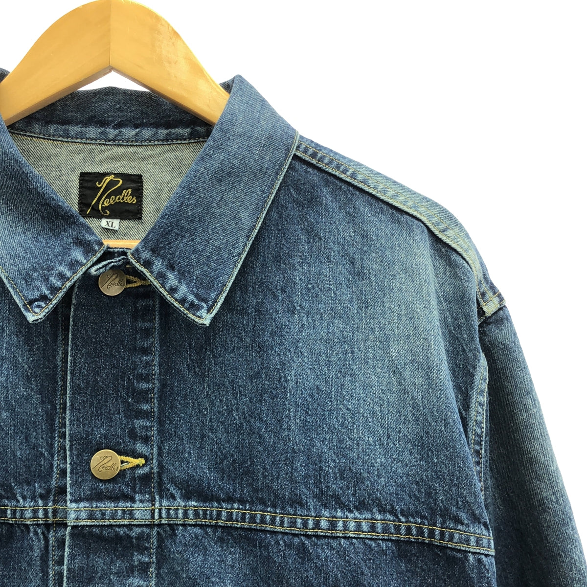 Needles / ニードルス | 2025SS | Darts Bottom Jean Jacket - 12oz Denim / ダーツボトムジーン デニムジャケット | XL | インディゴ | メンズ