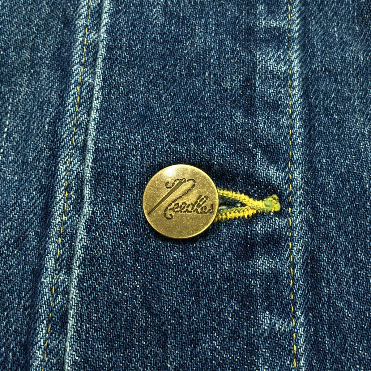 Needles / ニードルス | 2025SS | Darts Bottom Jean Jacket - 12oz Denim / ダーツボトムジーン デニムジャケット | XL | インディゴ | メンズ