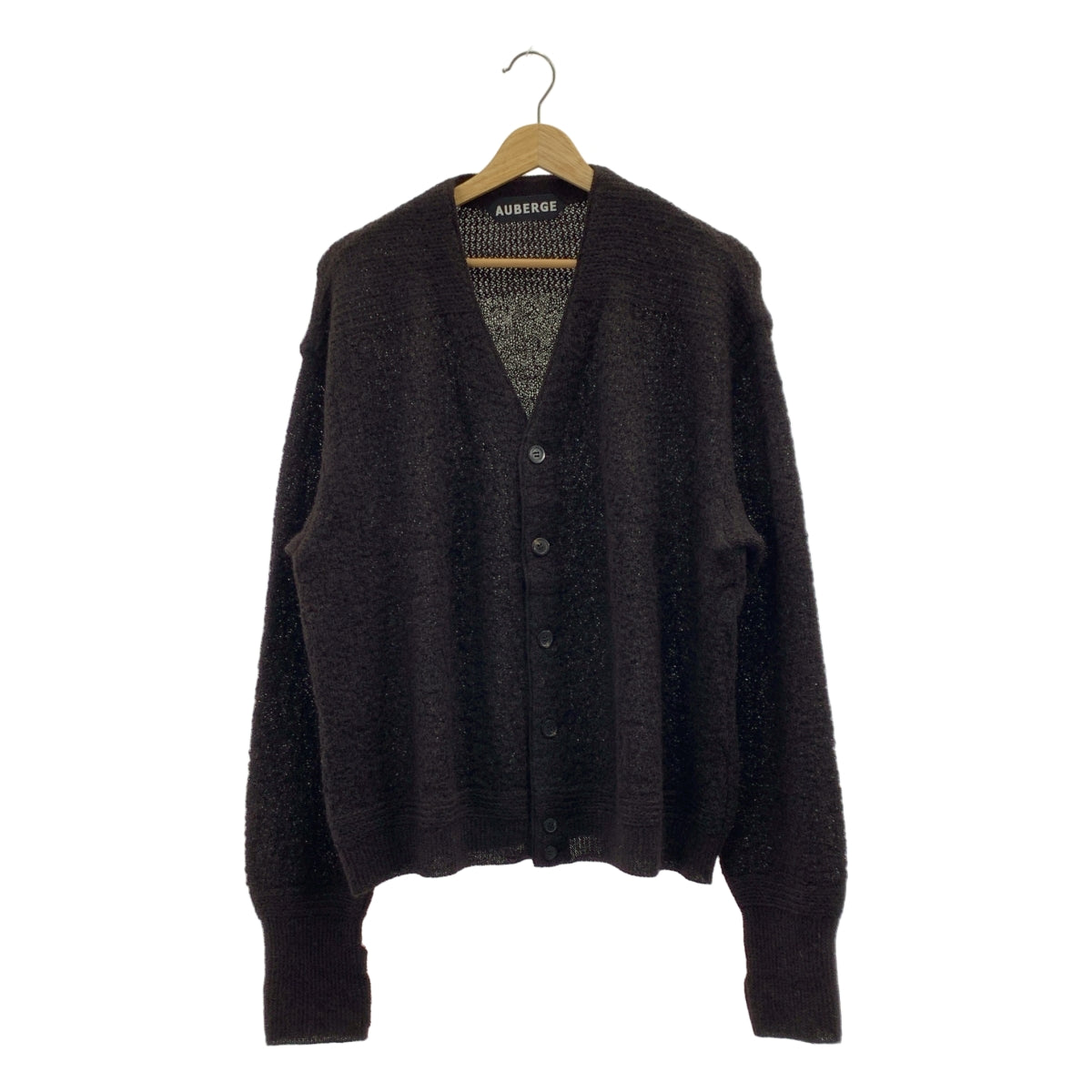 AUBERGE GUANICOE カーディガン AUBERGE / オーベルジュ | GUANICOE アルパカ Vネックカーディガン