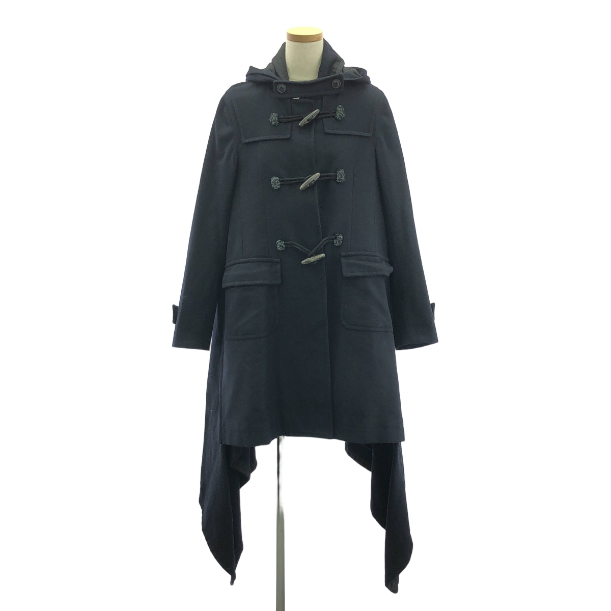 COMME des GARCONS | 2009AW | Wool Melton Layered Duffle Coat | S | Women's