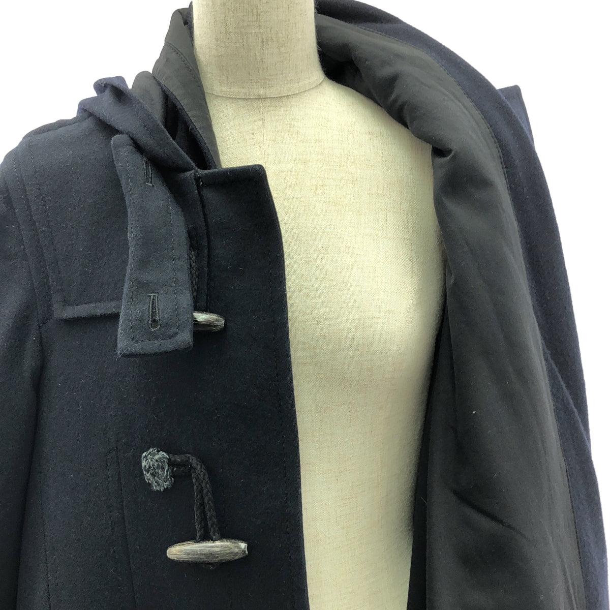 COMME des GARCONS | 2009AW | Wool Melton Layered Duffle Coat | S | Women's