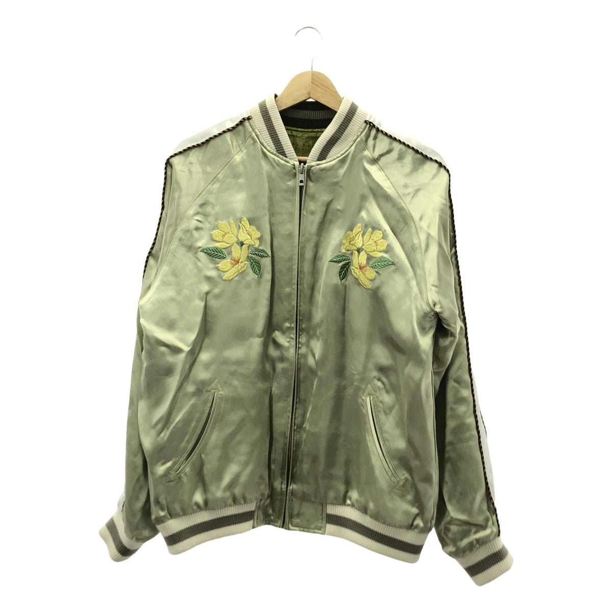 foufou / フーフー | candy dress crazy garden / <虎 > 飴踊服 狂楽園 SOUVENIR JACKET / リバーシブル スーベニアジャケット | M | レディース