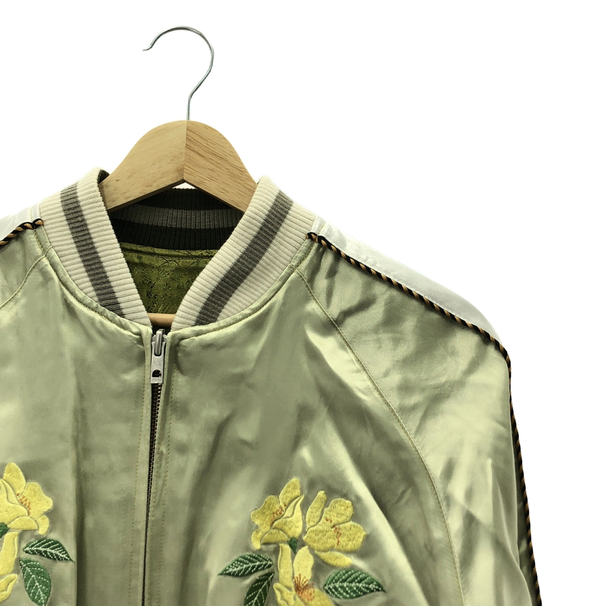 foufou / フーフー | candy dress crazy garden / <虎 > 飴踊服 狂楽園 SOUVENIR JACKET / リバーシブル スーベニアジャケット | M | レディース