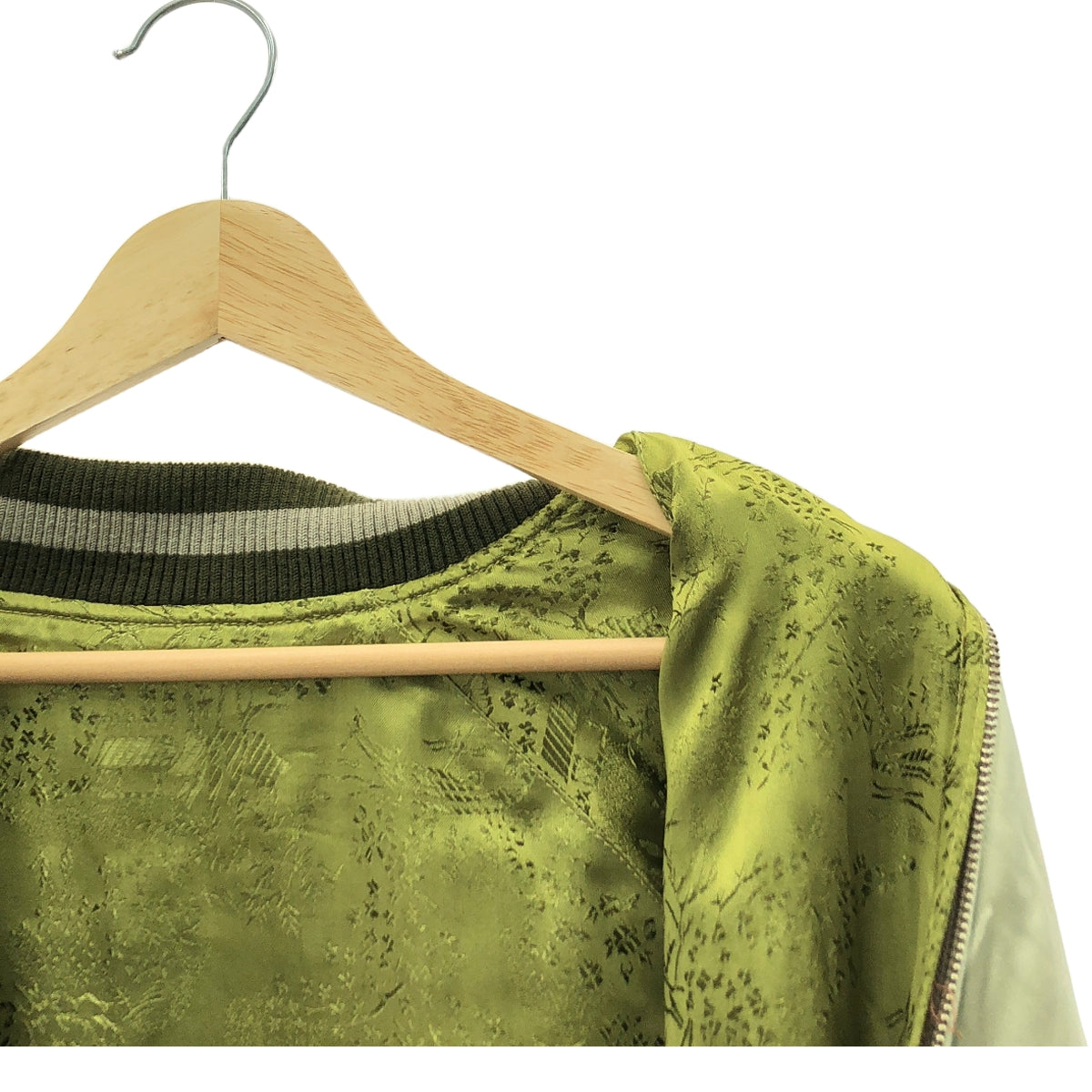foufou / フーフー | candy dress crazy garden / <虎 > 飴踊服 狂楽園 SOUVENIR JACKET / リバーシブル スーベニアジャケット | M | レディース