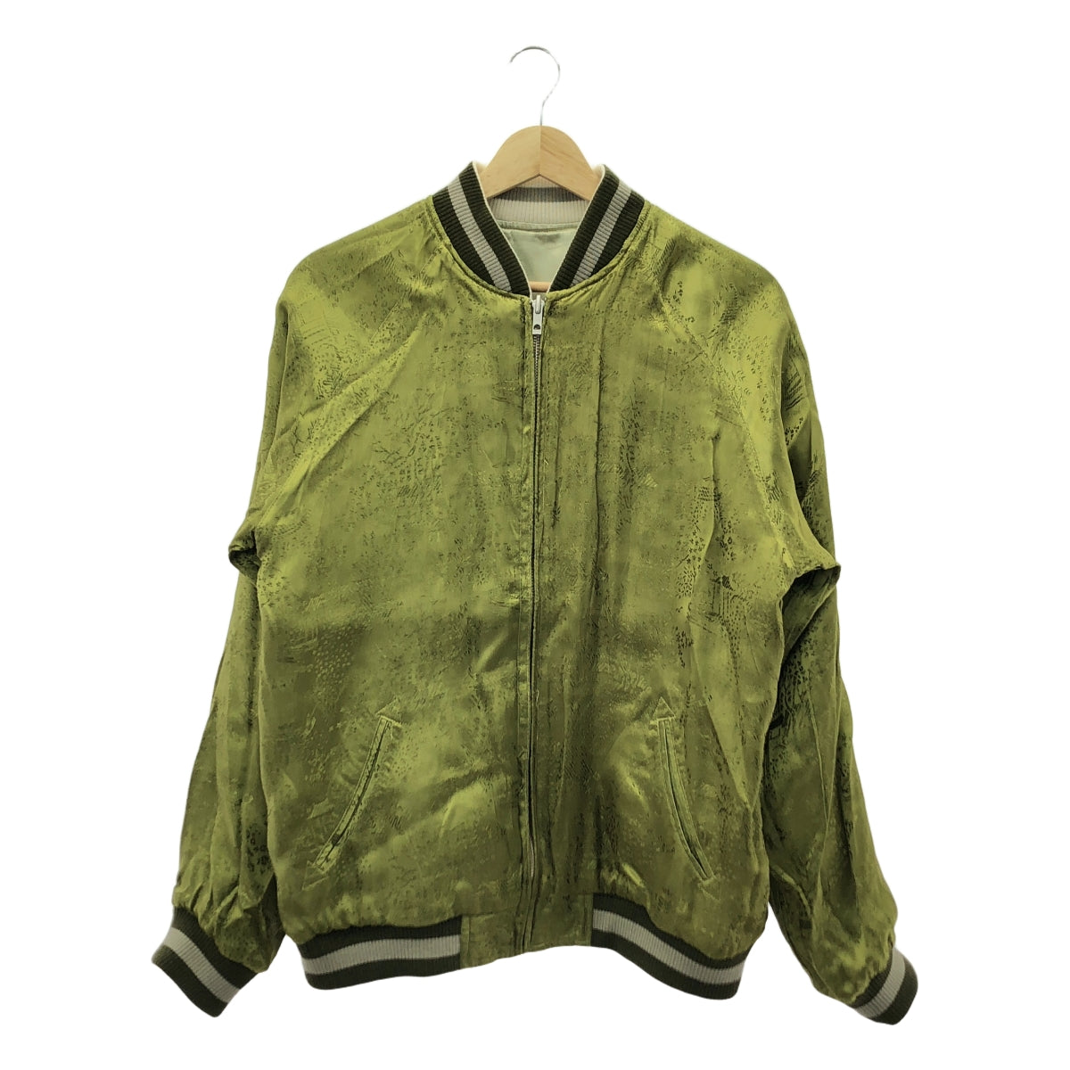 foufou / フーフー | candy dress crazy garden / <虎 > 飴踊服 狂楽園 SOUVENIR JACKET / リバーシブル スーベニアジャケット | M | レディース