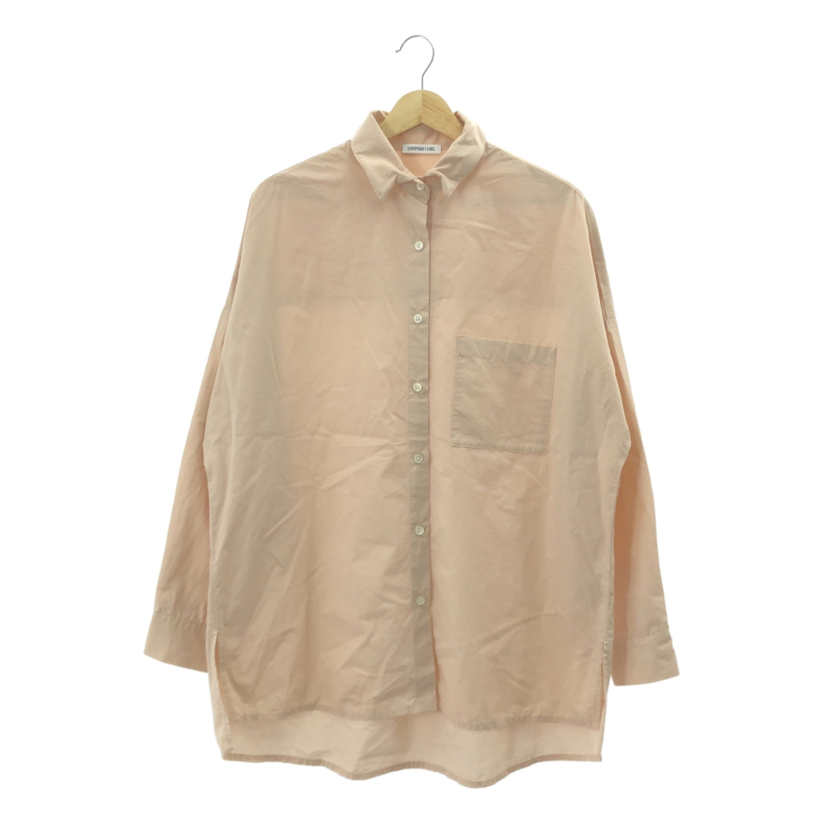 Deuxieme Classe / ドゥーズィエムクラス | EVERYDAY I LIKE. ワイドシャツ | F | ピンクベージュ | レディース