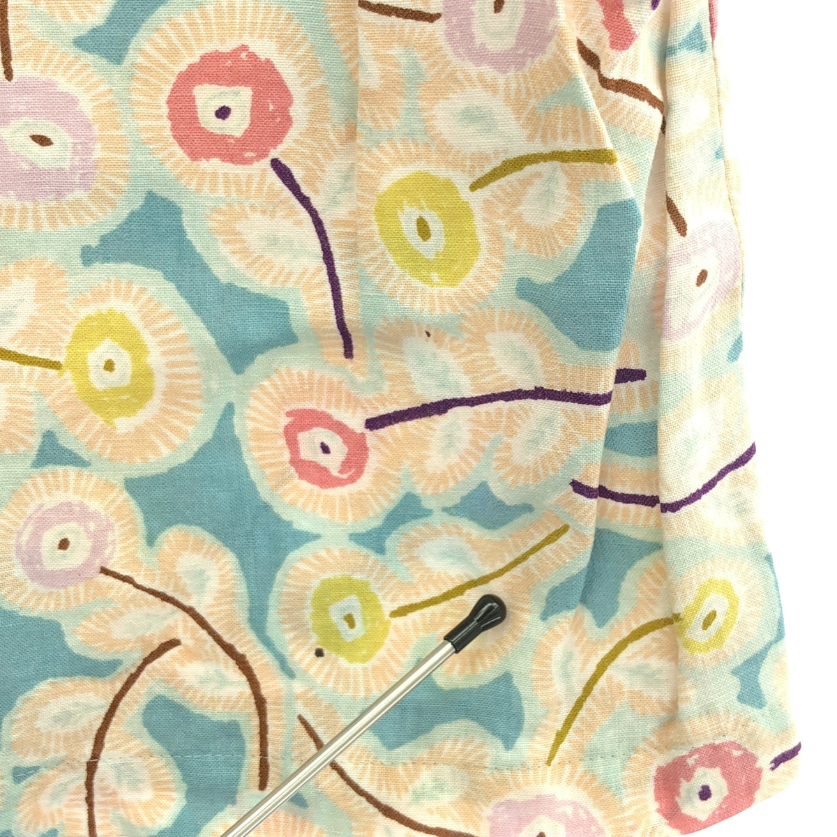 mina perhonen / mina perhonen | 2013-14 a/w | Hanna / Linen all-over print sleeveless blouse | 36 | Women's