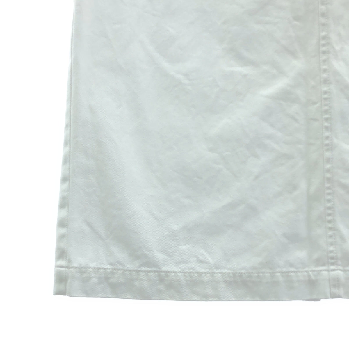 tricot COMME des GARCONS / トリココムデギャルソン | 1990s | コットン バックスリット ロングスカート | M | ホワイト | レディース