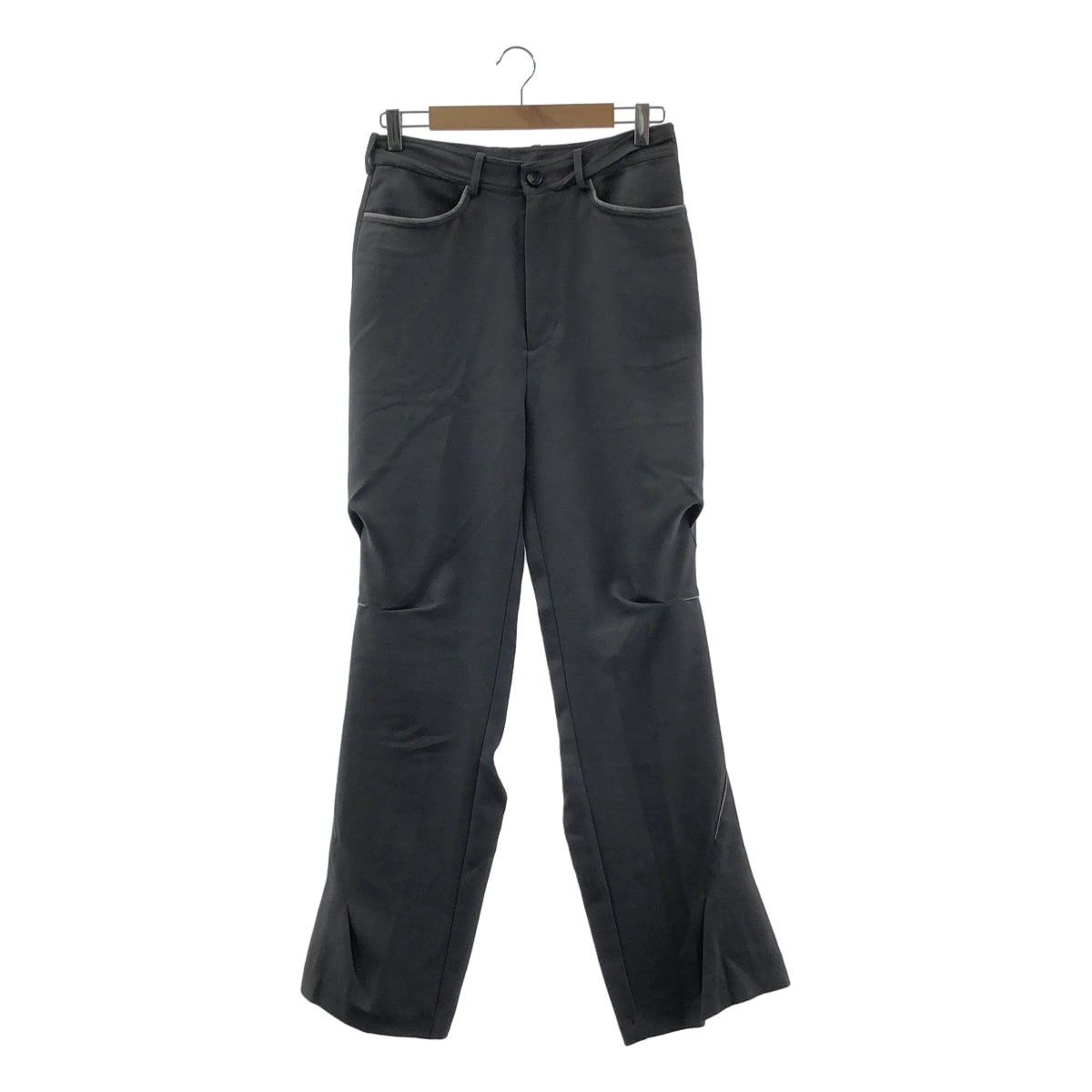 Kiko Kostadinov / 키코코스타디노프 | 2024AW | OHNE K-DART TROUSER 폴리에스테르 울 입체 재단 플레어 트라우저 팬츠 | 46 |