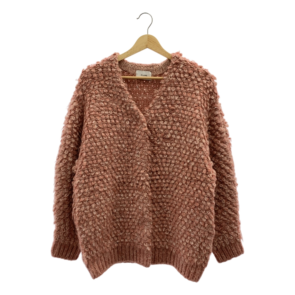 CLANE / クラネ | 2023AW | MIX LOOP MOHAIR KNIT CARDIGAN モヘア
