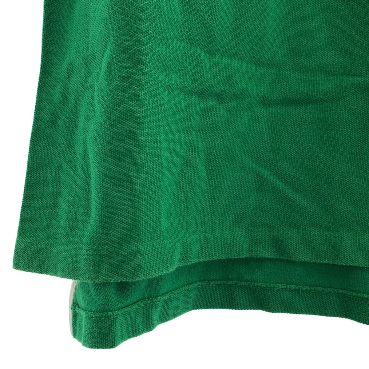 POLO RALPH LAUREN / 폴로랄프로렌 | LXVII / 포니 넘버링 패치 폴로 셔츠 컷소우 | S | 그린 | 남성