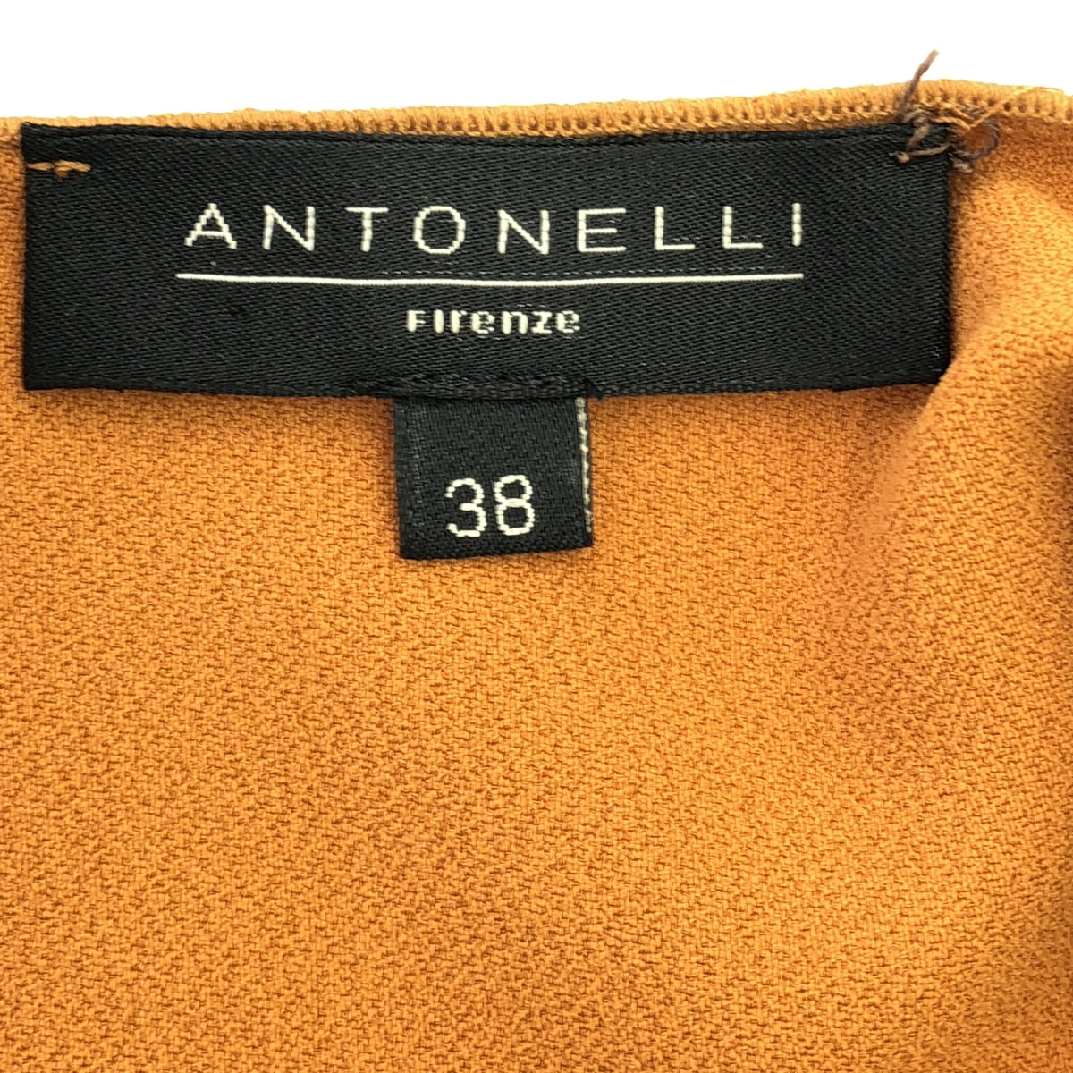 ANTONELLI / アントネッリ | レーヨン カシュクール ドレス ワンピース | 38 | レディース