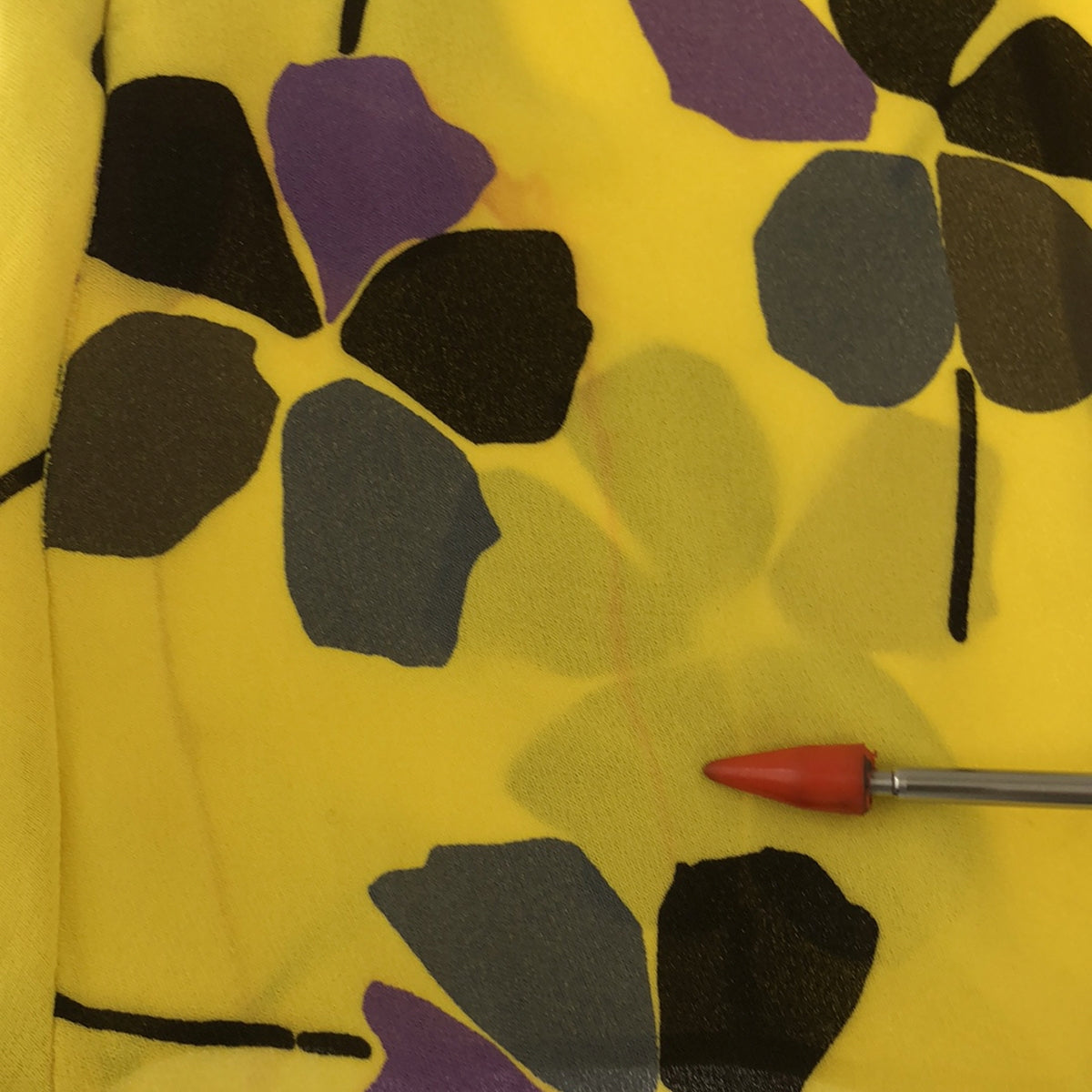 MARNI | Silk floral print pullover blouse | 38 | Yellow | Women's