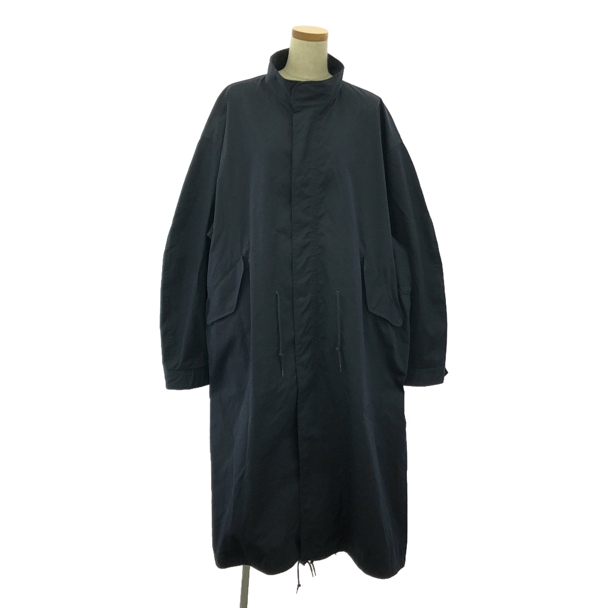 LOEFF スタンドカラー ミリタリーコート OFFWHITE UNISEX