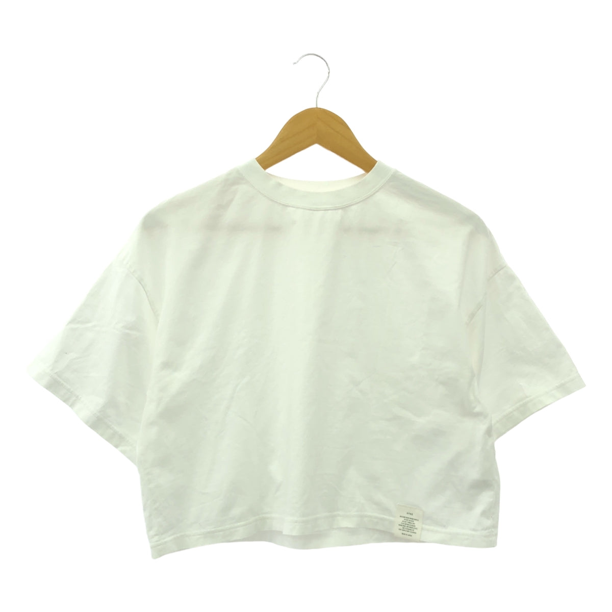 HYKE / Hike | CROPPED SHORT SLV TEE Cropped T-shirt | 1 | Women's
