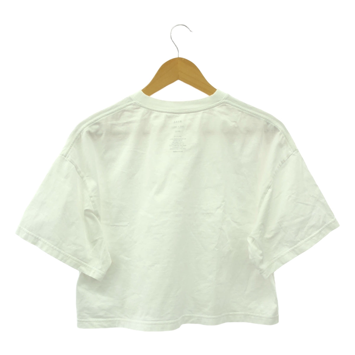 HYKE / Hike | CROPPED SHORT SLV TEE Cropped T-shirt | 1 | Women's