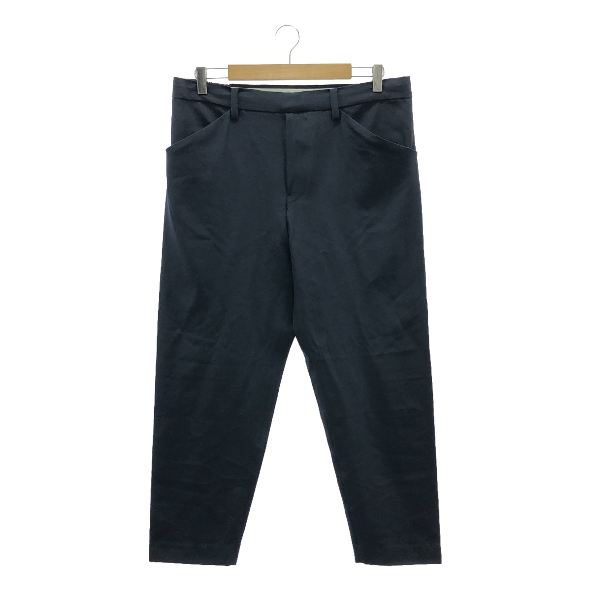 SUNSEA / サンシー | SNM-BLUE-M2 PANTS / ドローストリング イージー パンツ | 2 | ネイビー | メンズ
