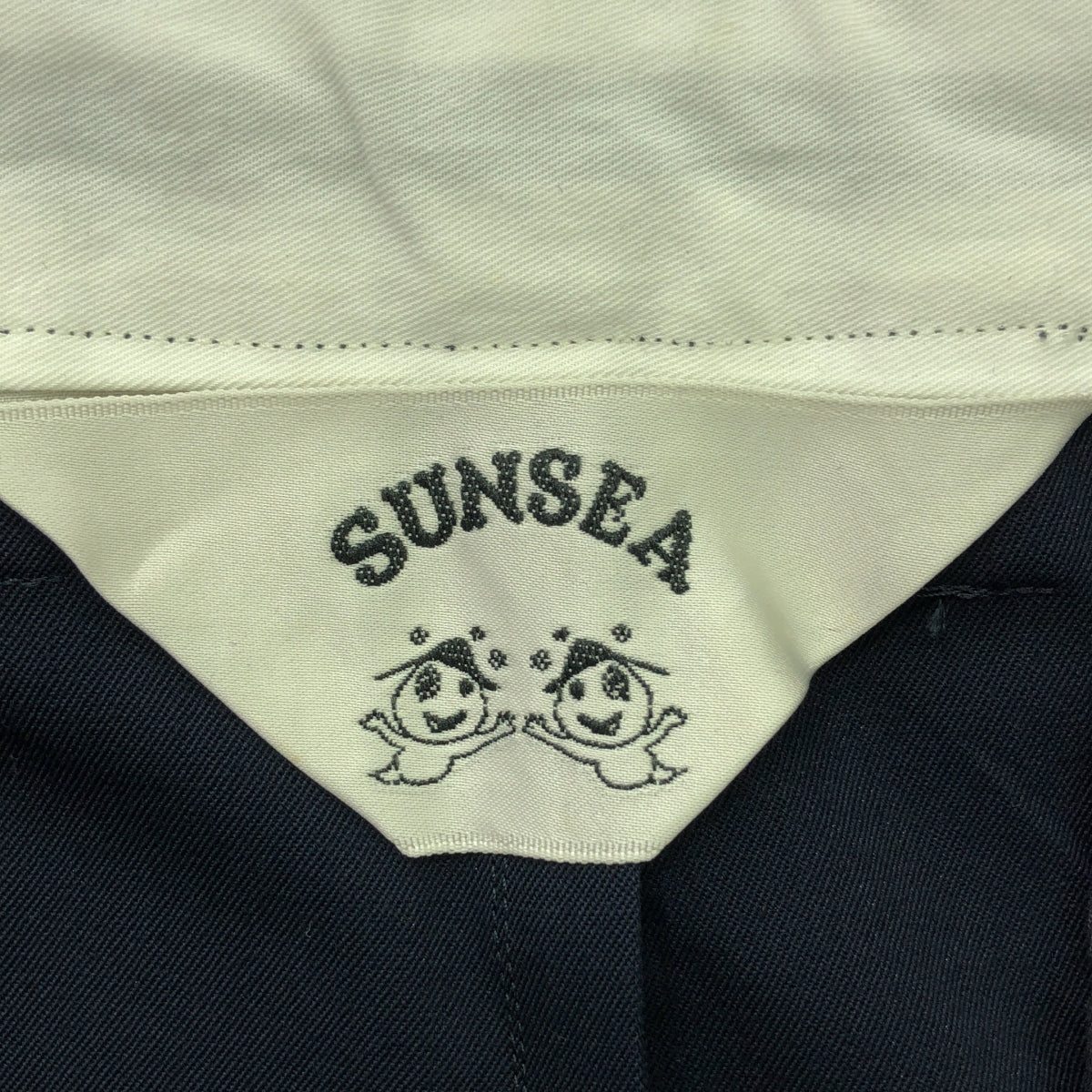 SUNSEA / サンシー | SNM-BLUE-M2 PANTS / ドローストリング イージー パンツ | 2 | ネイビー | メンズ