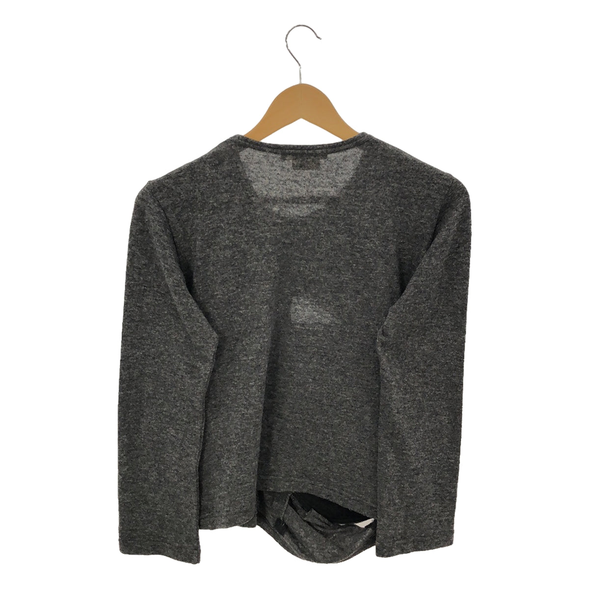 COMME des GARCONS | 2013秋冬 | 3D裝飾前切針織| XS |灰色 |女性的