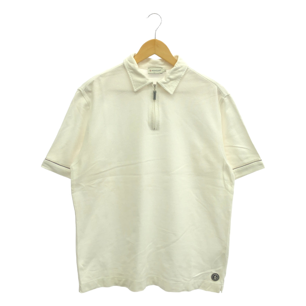MONCLER / Moncler | 2004 | 하프 Zip 사슴 새끼 폴로 셔츠 | L | 남성
