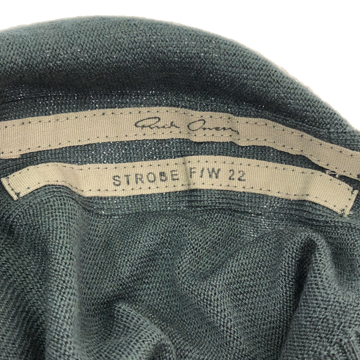 Rick Owens | 2022AW | STROBE Wool Turtleneck Knit | M | Men's
