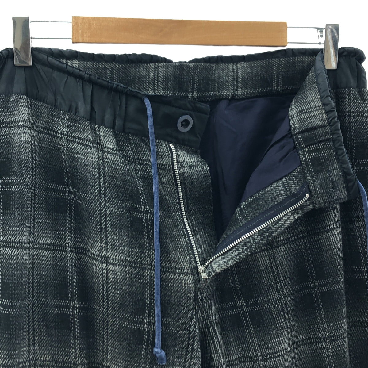 sacai / Sacai | 棉質格紋休閒褲 | 1 | 男款
