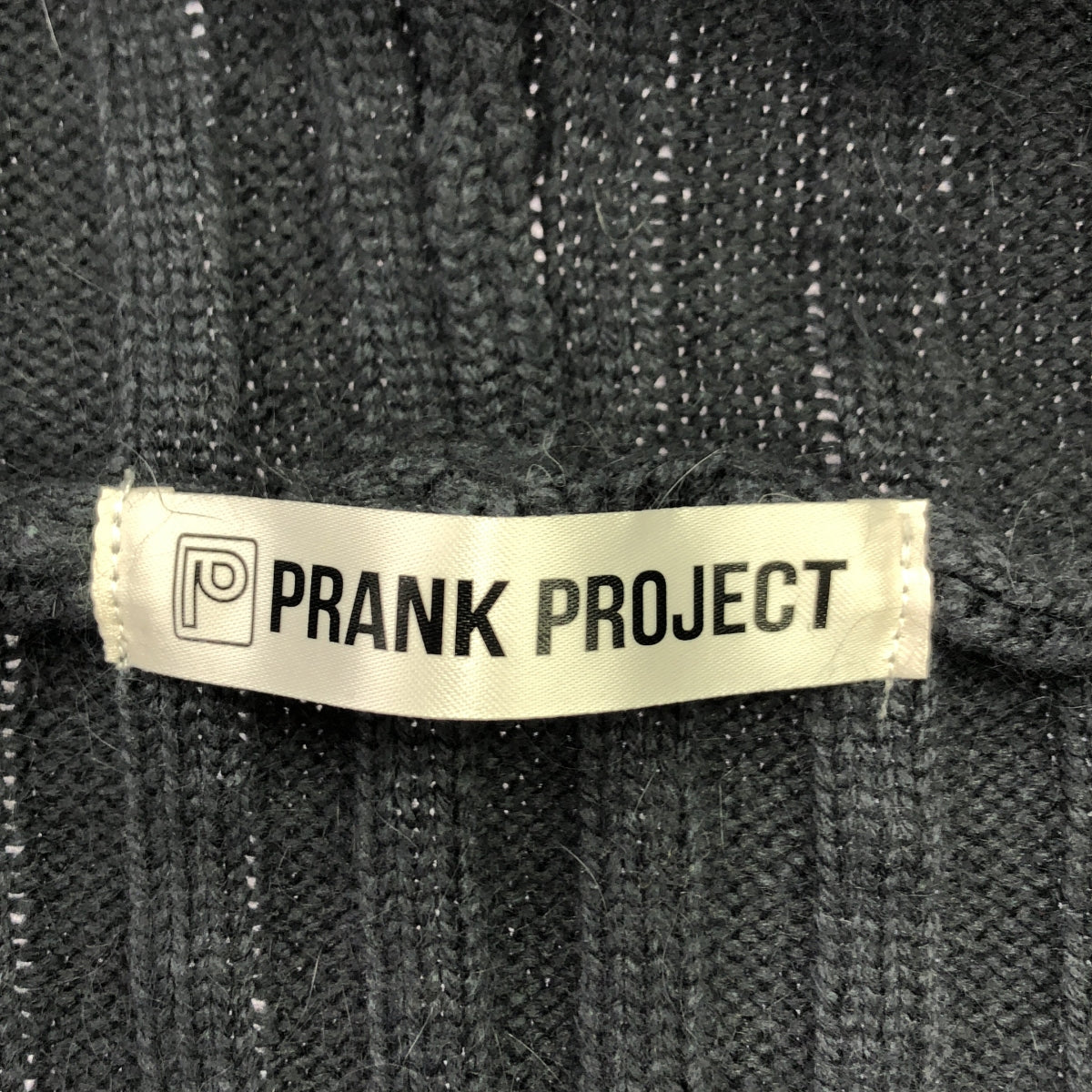 PRANK PROJECT / 플랑크 프로젝트 | Angola Knit Hoodie Parker | F | 회색 | 여성