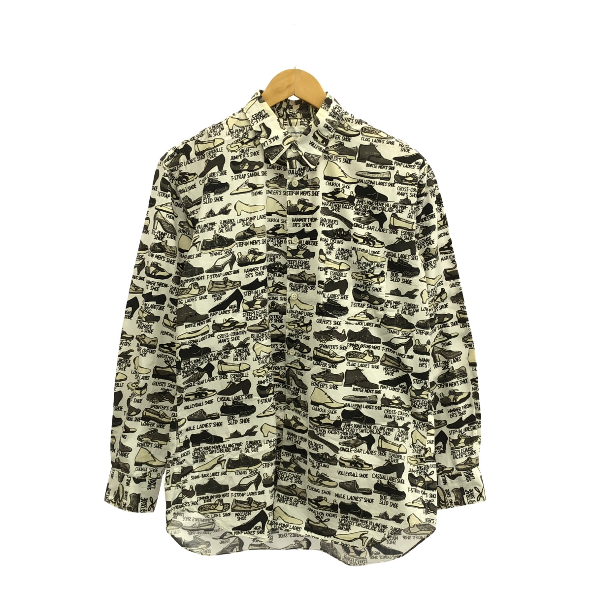 COMME des GARCONS SHIRT | 2008SS | ×Gregory Blackstock Gregory Blackstock all-over print cotton shirt | M | Men's