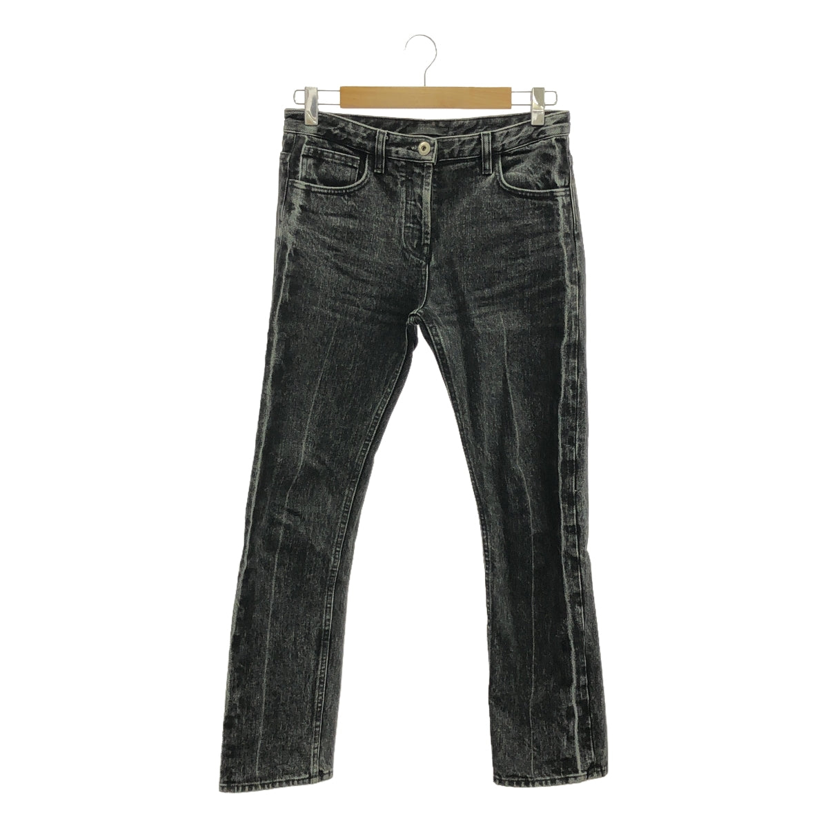 THE ROW / ザロウ | ブラック ストレート デニムパンツ | 0 | ブラック | レディース