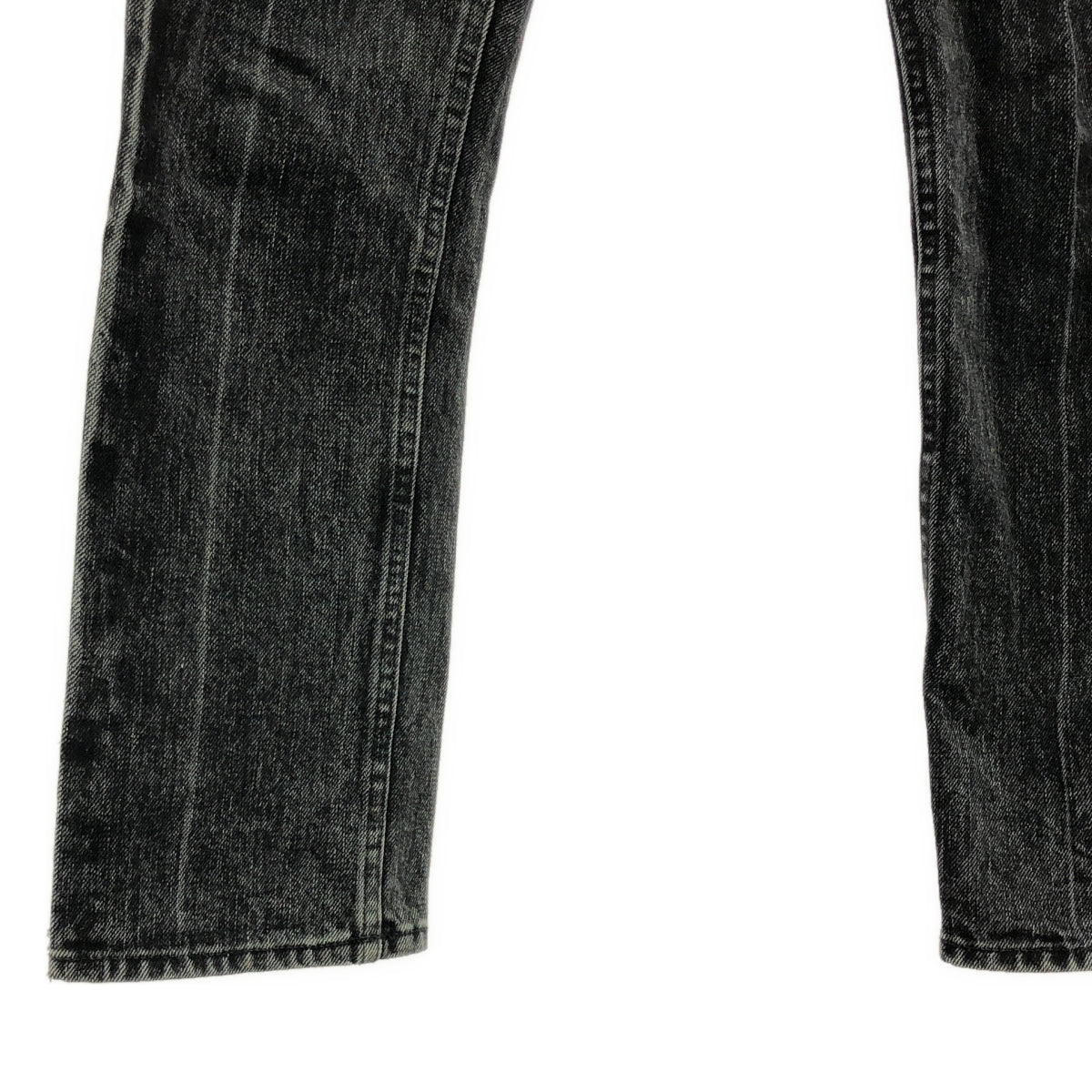 THE ROW / ザロウ | ブラック ストレート デニムパンツ | 0 | ブラック | レディース