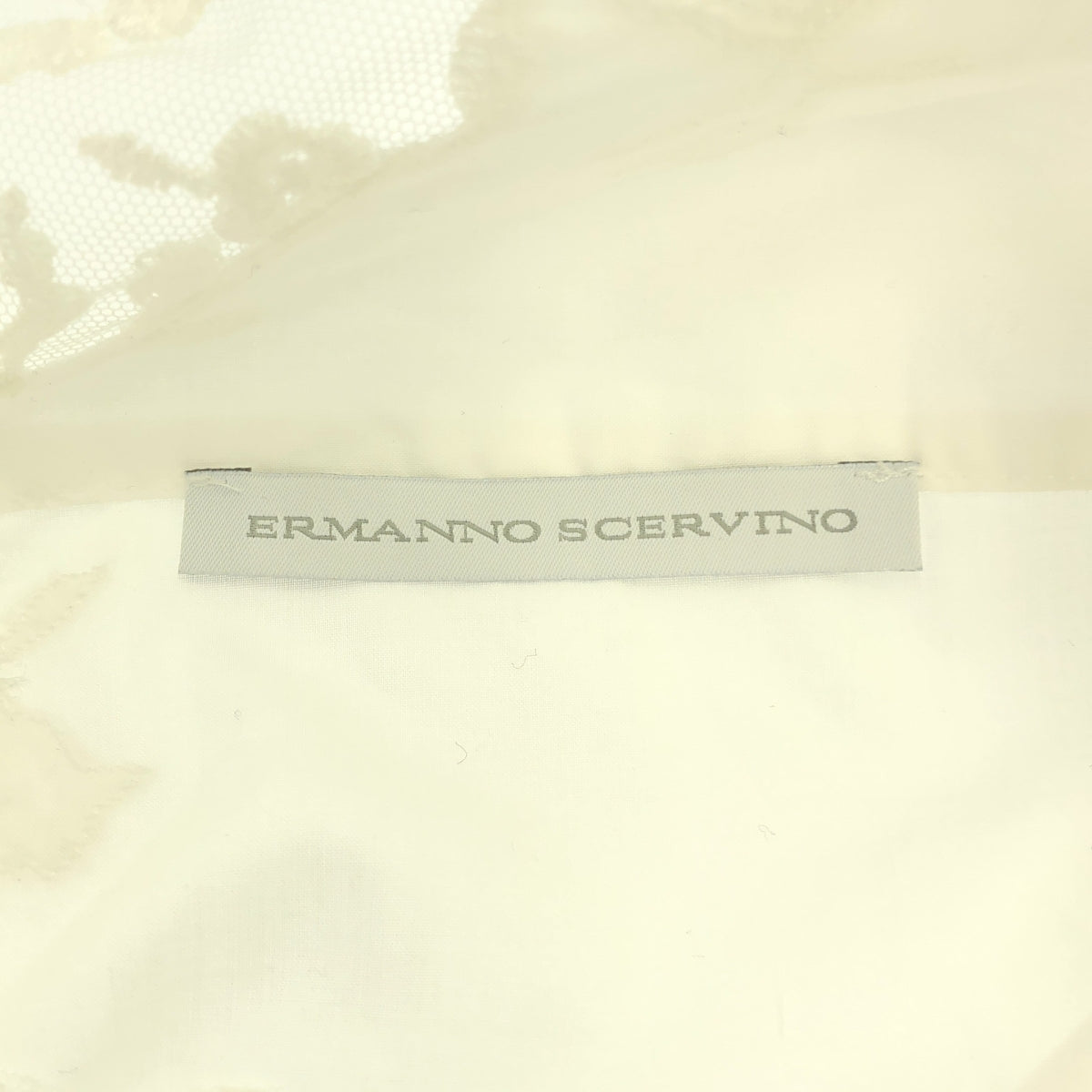 ERMANNO SCERVINO / エルマンノシェルヴィーノ | コットン エンブロイダリー シャツ ブラウス | 38 | レディース