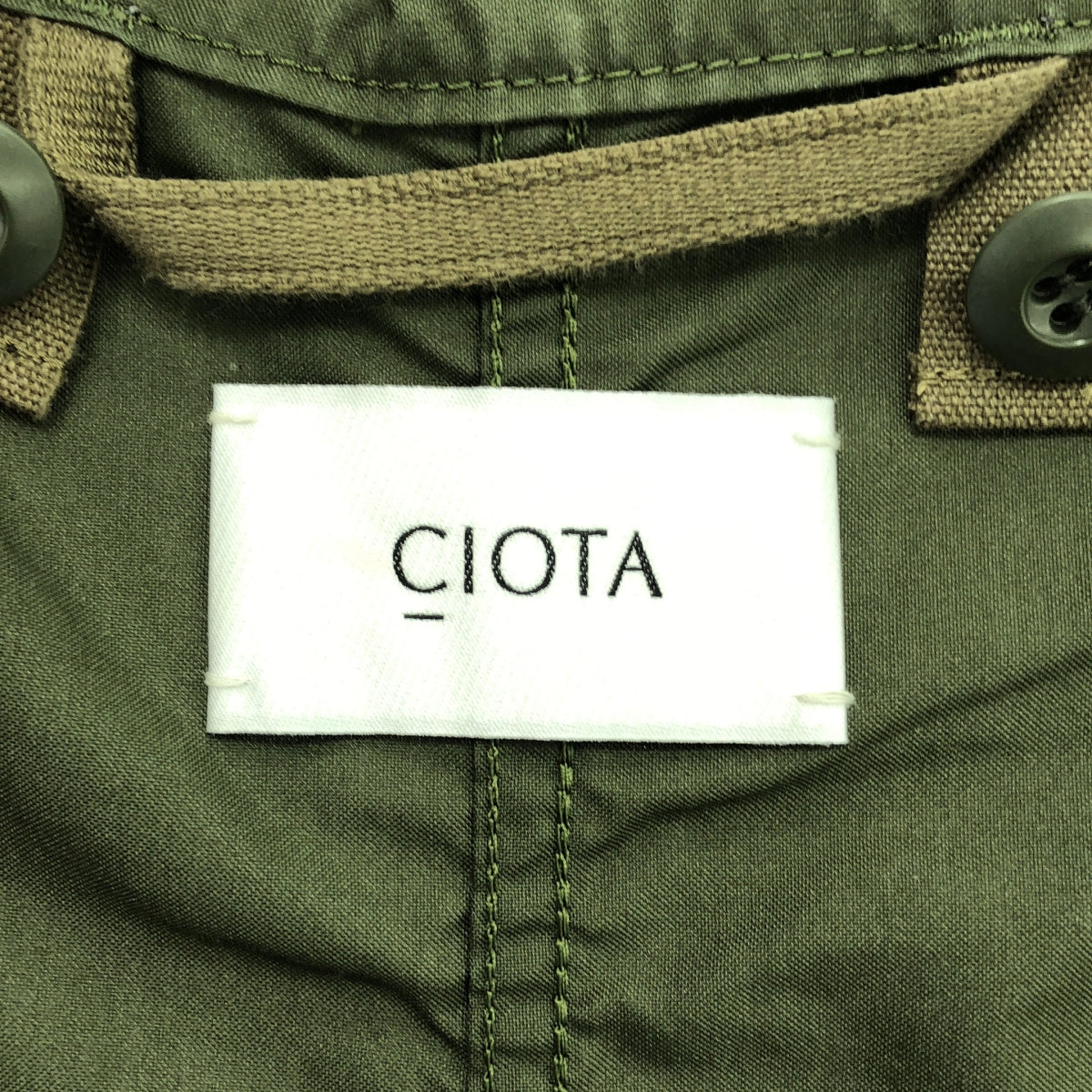 【美品】 CIOTA / シオタ | M-65 Fishtail Parka フィッシュテールパーカ | 4 | カーキ | メンズ