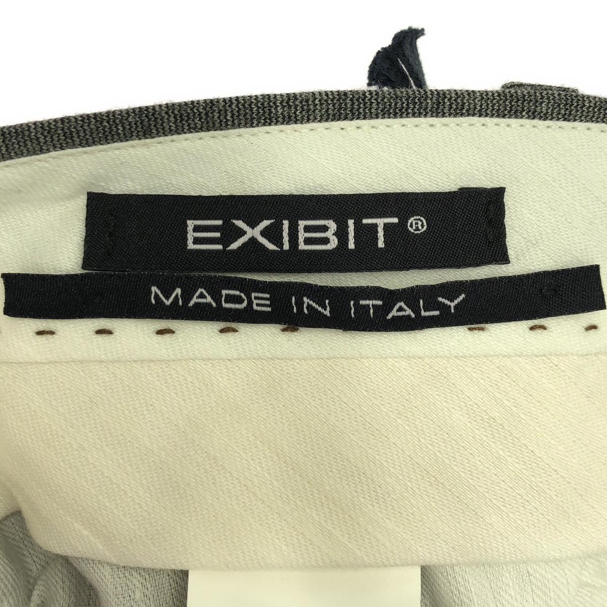 EXIBIT / エグジビット | ストレッチ スラックス パンツ | 52 | メンズ