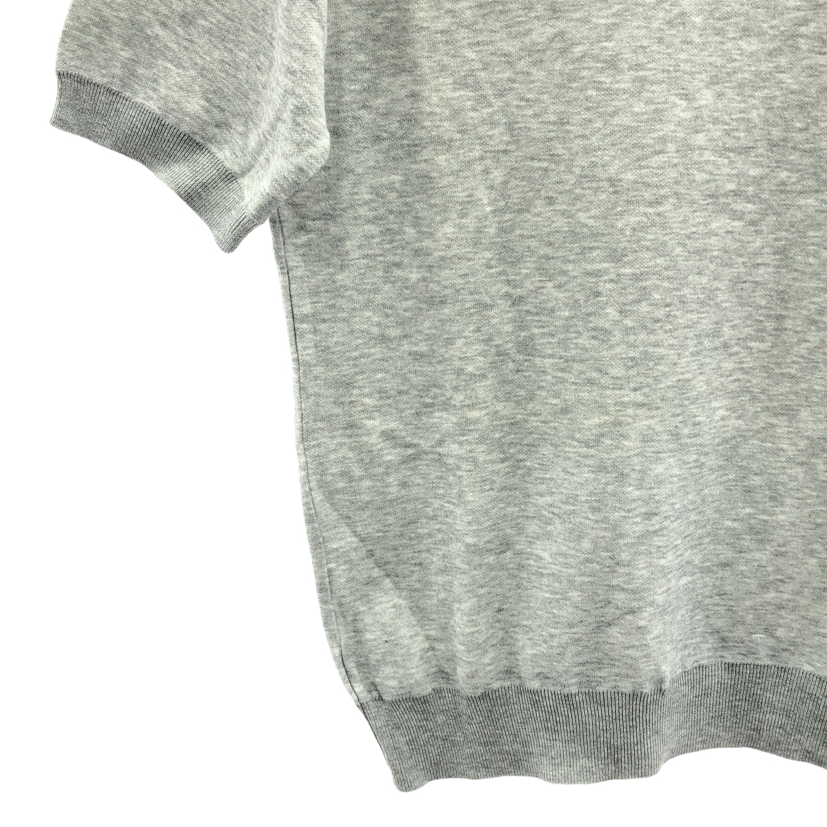 Tomorrowland BLUE WORK | Cotton crew neck short sleeve sweatshirt | M | Men's