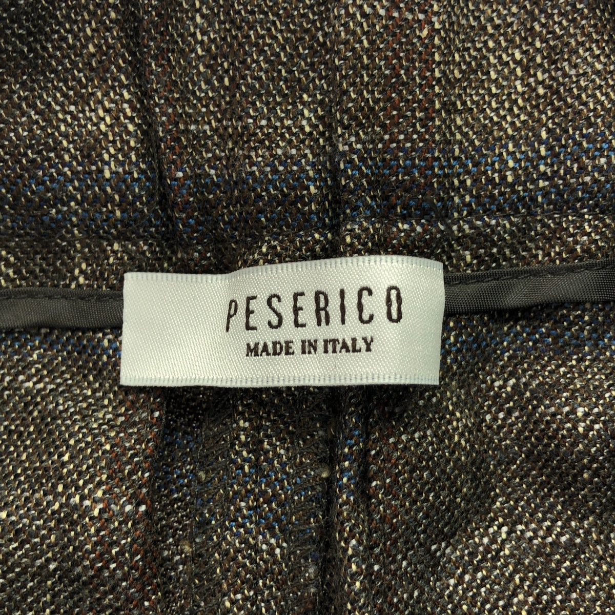 PESERICO | Wool tweed slacks pants | 38 | Brown | Women's