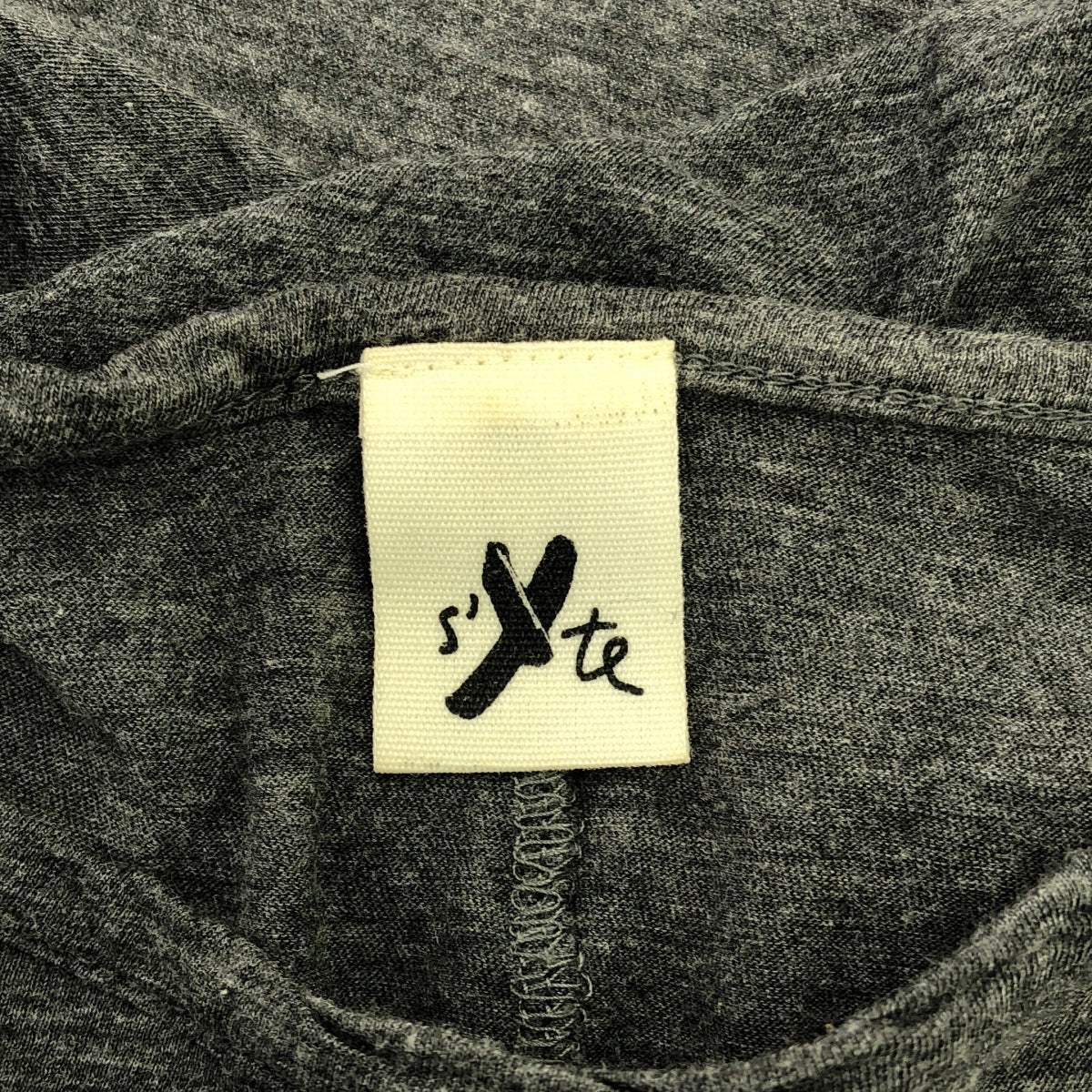 S'YTE YOHJI YAMAMOTO / サイトヨウジヤマモト | コットン アシンメトリー ポケットTシャツ | M | メンズ