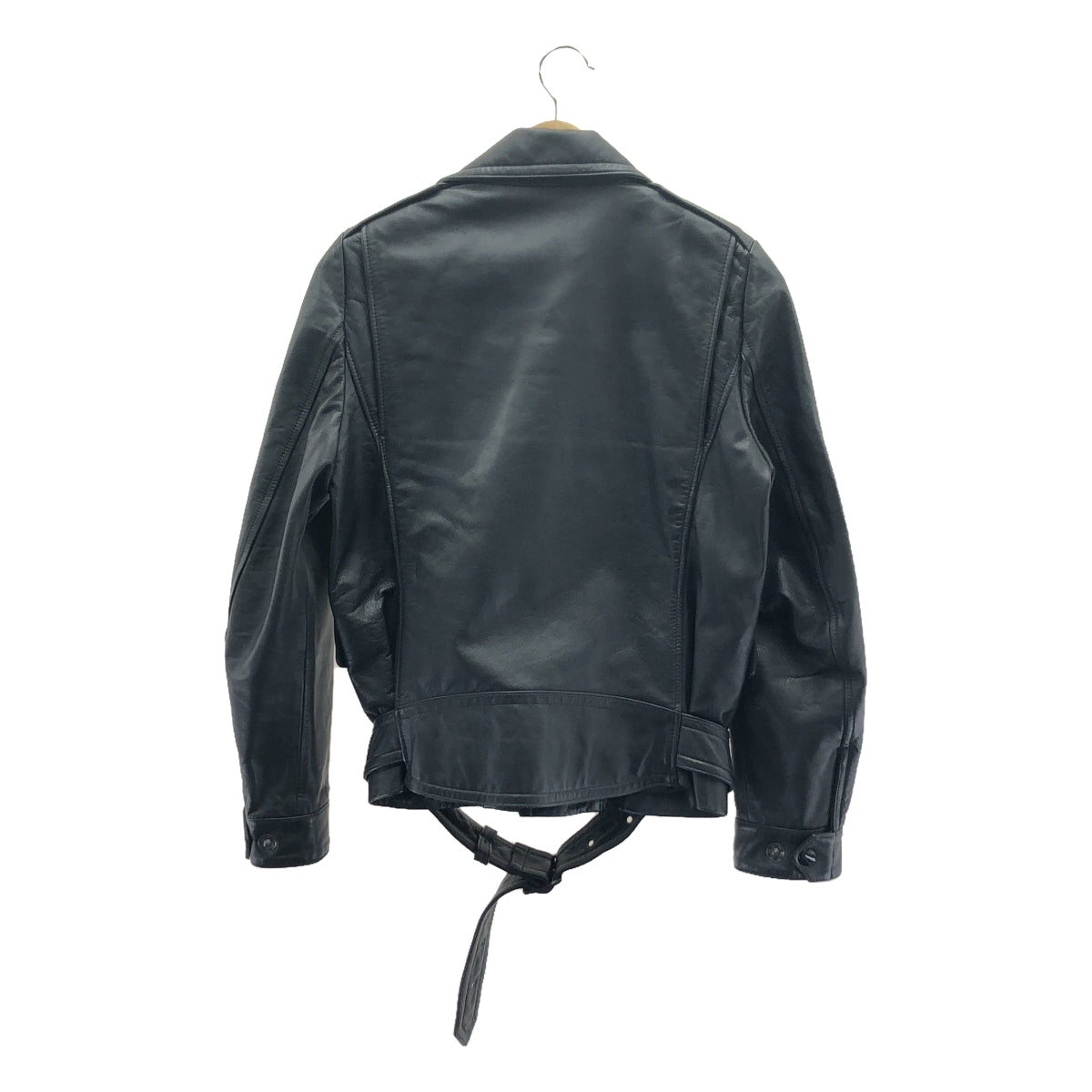 HYKE / ハイク | × UNITED ARROWS 別注 Motorcycle Leather Jacket ジャケット | 2 | ブラック | レディース