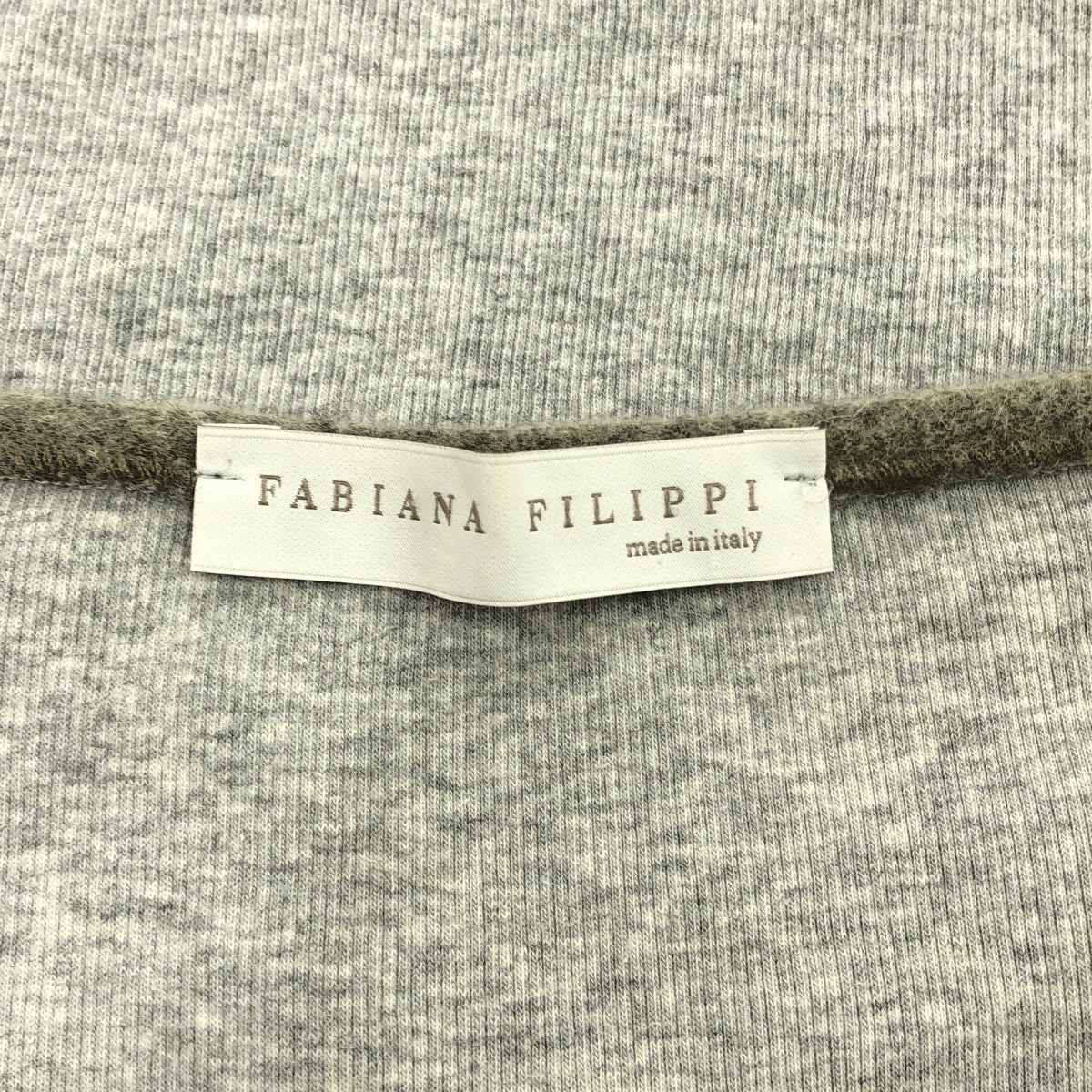 FABIANA FILIPPI | Bejeweled crew neck top | XS | Grey | Women's