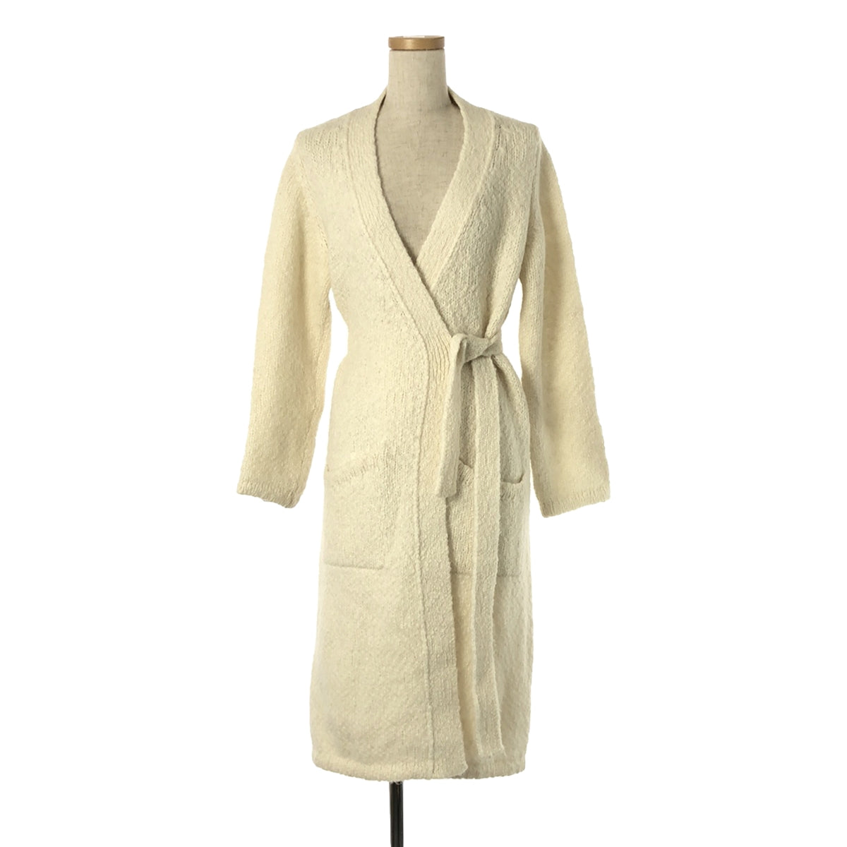 Maison Margiela | 2015秋冬 |羊駝混紡針織長開襟衫 | S |白色 |女的