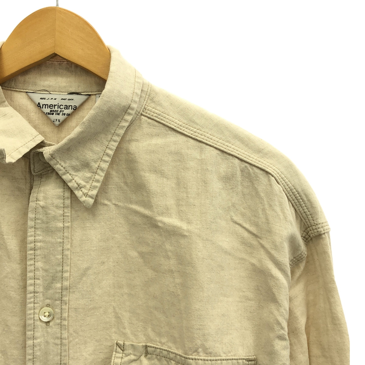 Deuxieme Classe / Deuxieme Classe | × AMERICANA Cotton Linen Shirt | F | Women's