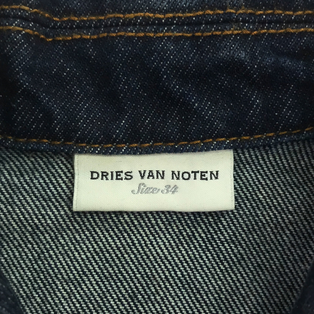 DRIES VAN NOTEN / 드리스 반 노텐 | VASSIE SHORT 3373 WWJACKET 데님 재킷 | 34 | 인디고 | 여성